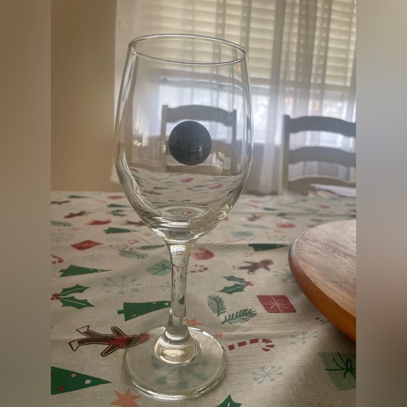 NY METS BASEBALL WINE GLASS! ⚾️ - Picture 2 of 2